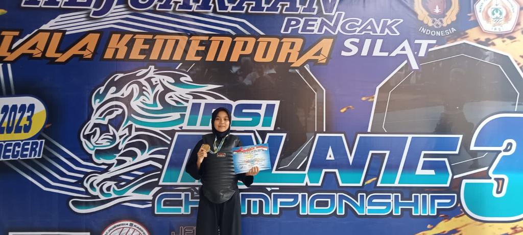 juara 1 Kejuaraan Pencak Silat Nasional Piala Kemenpora (IPSI Malang Championship) 2023